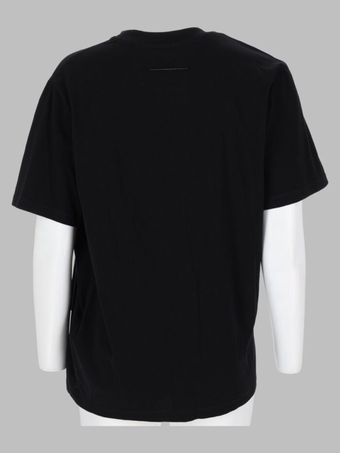 MM6 MAISON MARGIELA T-shirt Con Drappeggio E Patch Logo