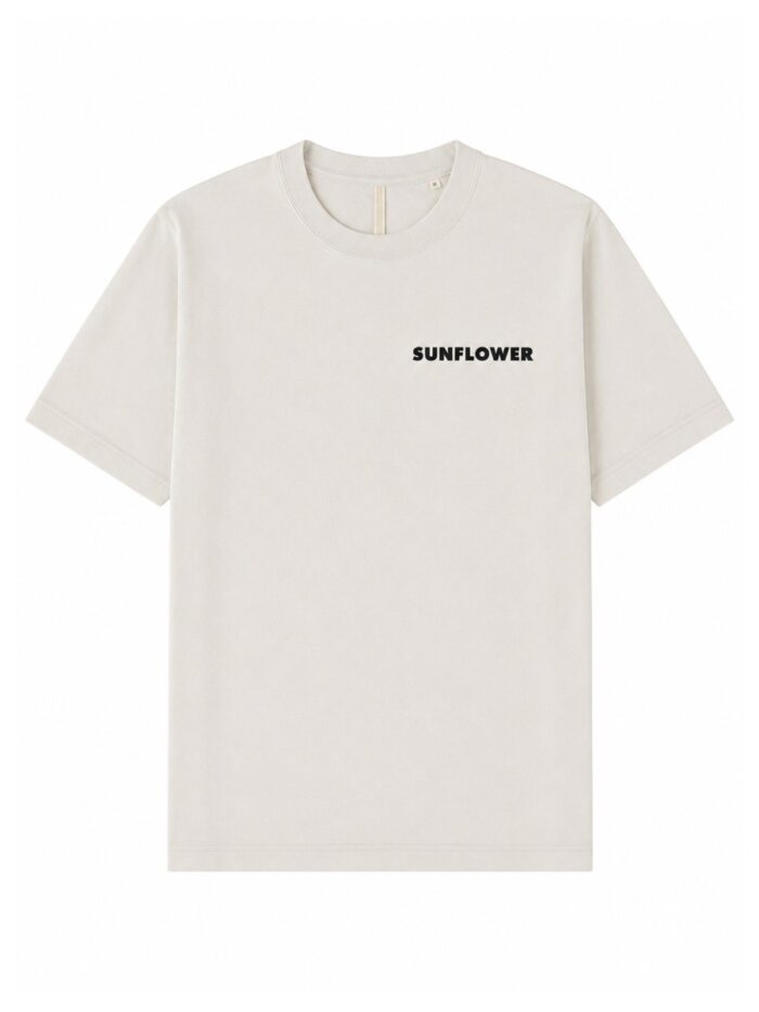 sunflower t shirt con logo SUNFLOWER T-Shirt Con Logo