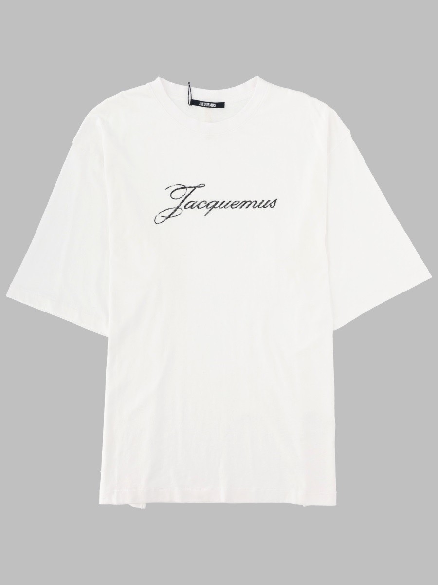 JACQUEMUS T-SHIRT CON LOGO