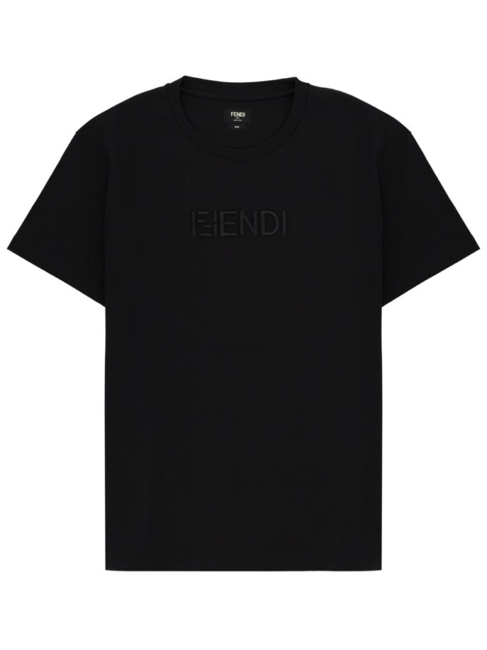 Fendi T-SHIRT CON LOGO 3D