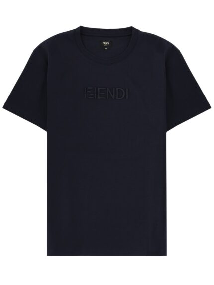 Fendi T-SHIRT CON LOGO 3D