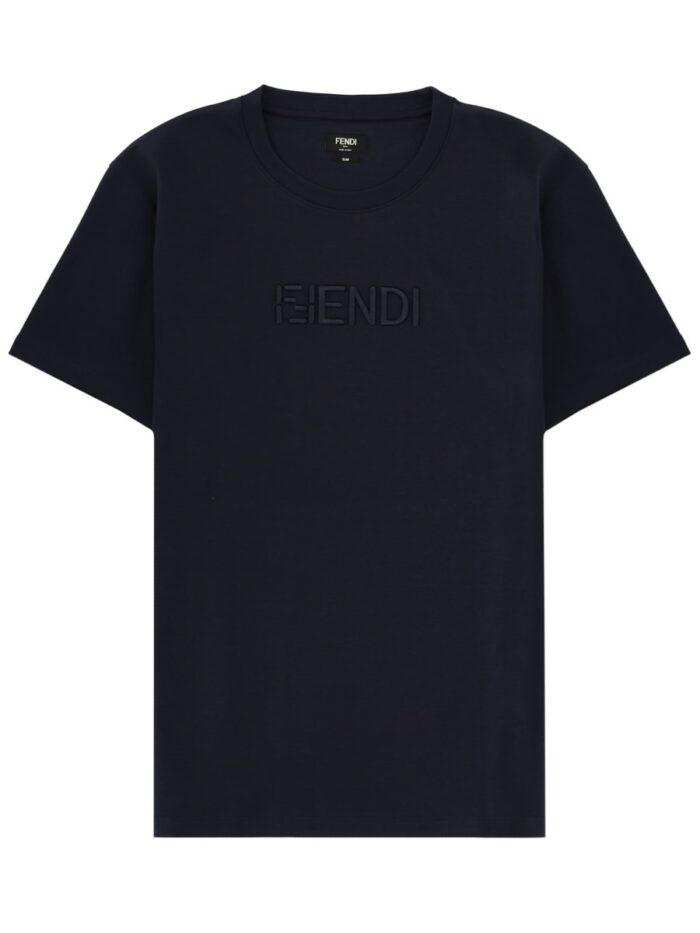 Fendi T-SHIRT CON LOGO 3D