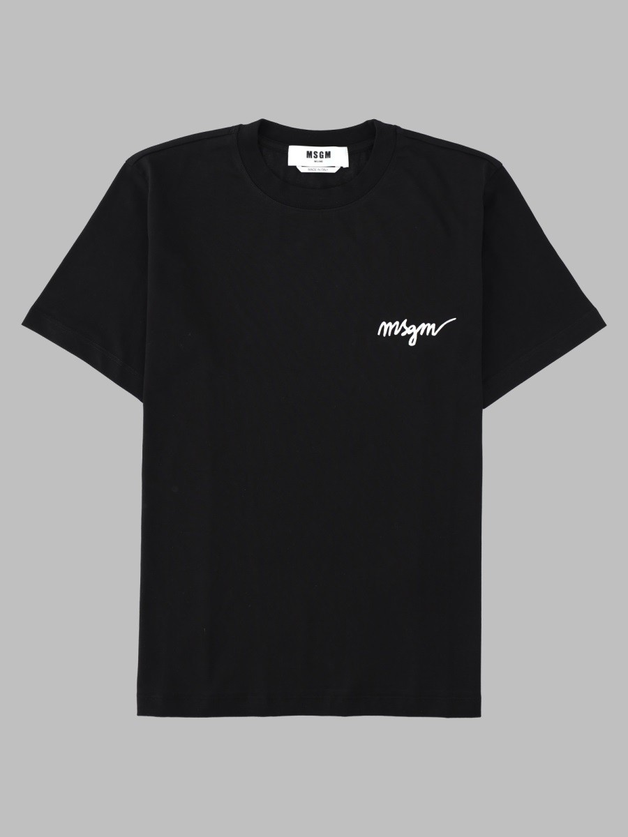 Msgm T-Shirt Con Logo