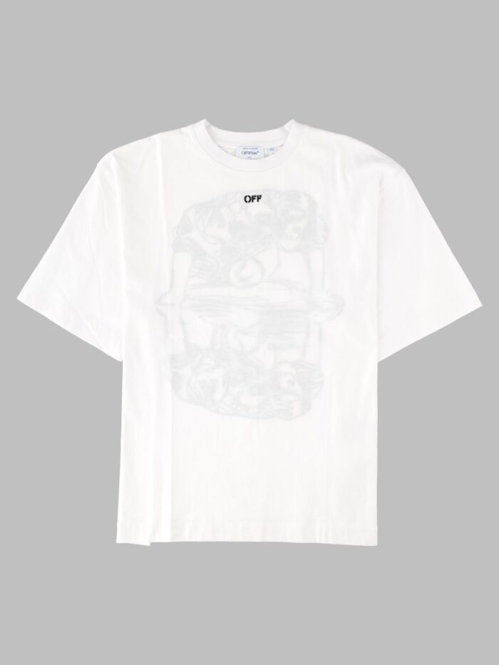 off white t shirt con logo Off-white T-Shirt Con Logo