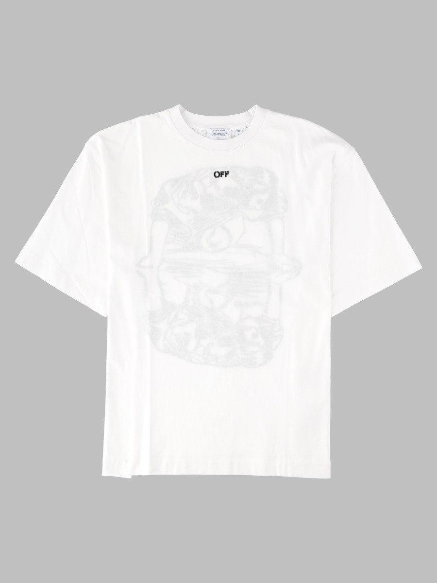 Off-white T-Shirt Con Logo