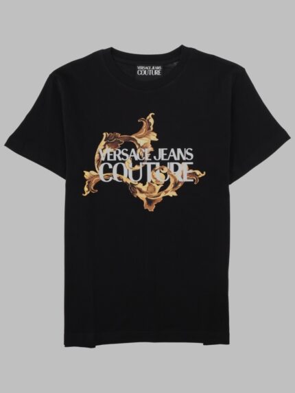 Versace Jeans Couture T-SHIRT CON LOGO BAROQUE