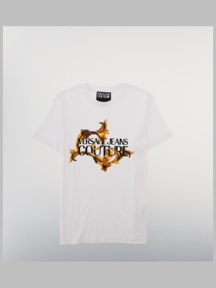 versace jeans couture t shirt con logo baroque Versace Jeans Couture T-SHIRT CON LOGO BAROQUE