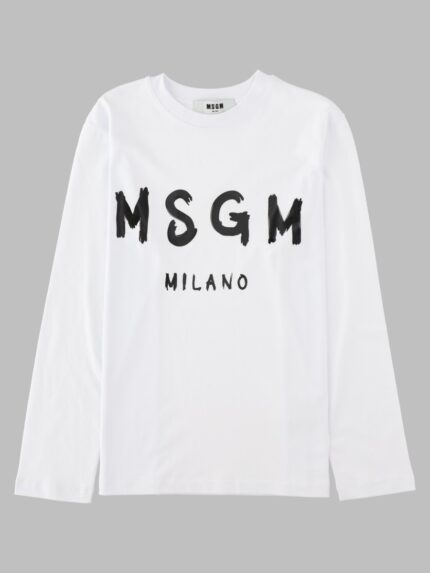 Msgm T-Shirt Con Logo