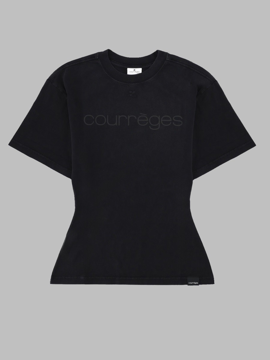 COURREGES T-SHIRT CON LOGO