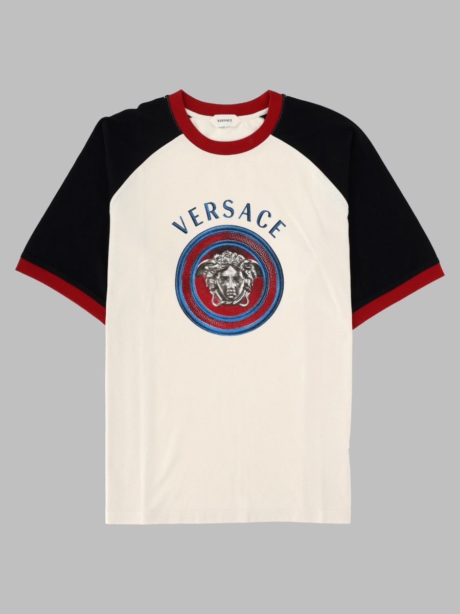 Versace T-Shirt Con Logo E Medusa