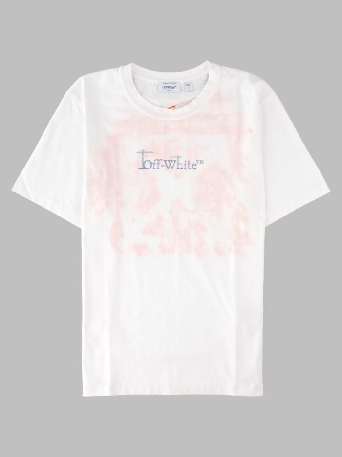 Off-white T-Shirt Con Logo E Stampa