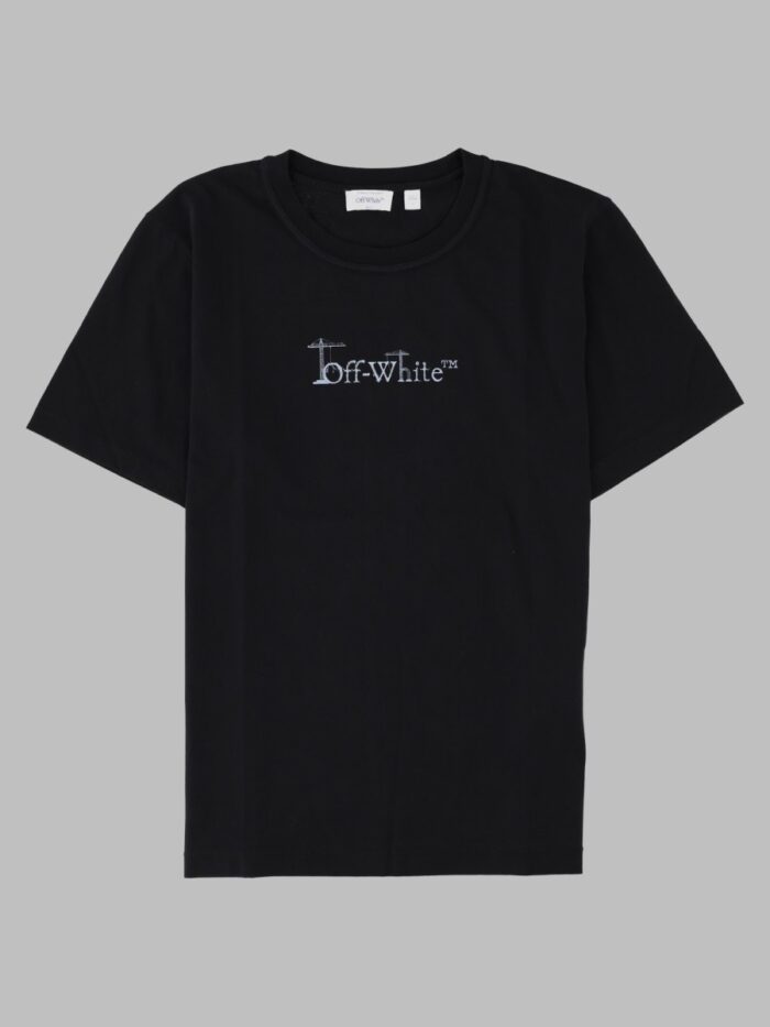 Off-white T-Shirt Con Logo E Stampa