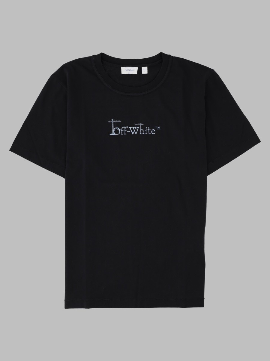 Off-white T-Shirt Con Logo E Stampa