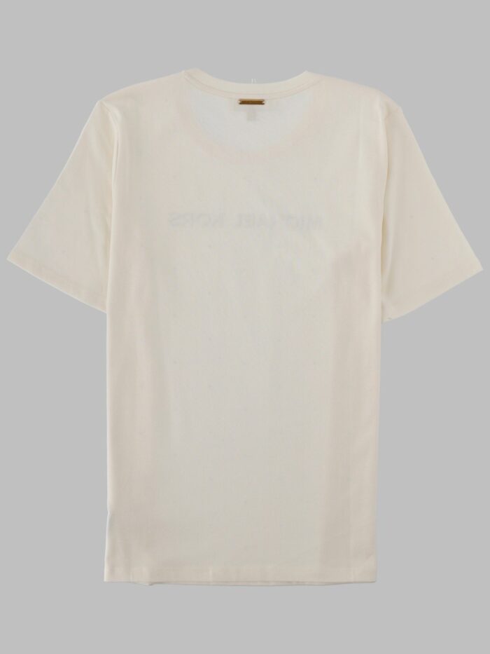 MICHAEL BY MICHAEL KORS T-SHIRT CON LOGO E STRASS