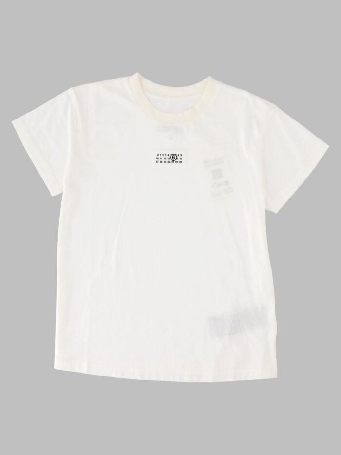 mm6 maison margiela t shirt con logo MM6 MAISON MARGIELA T-shirt Con Logo