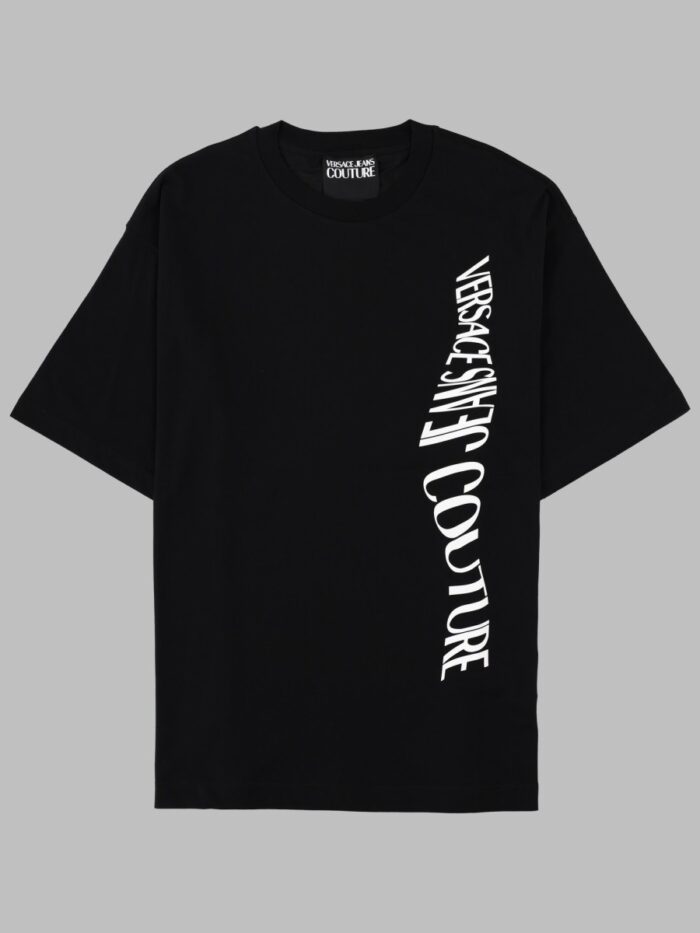 versace jeans couture t shirt con logo "liquify rubber" Versace Jeans Couture T-SHIRT CON LOGO "LIQUIFY RUBBER"