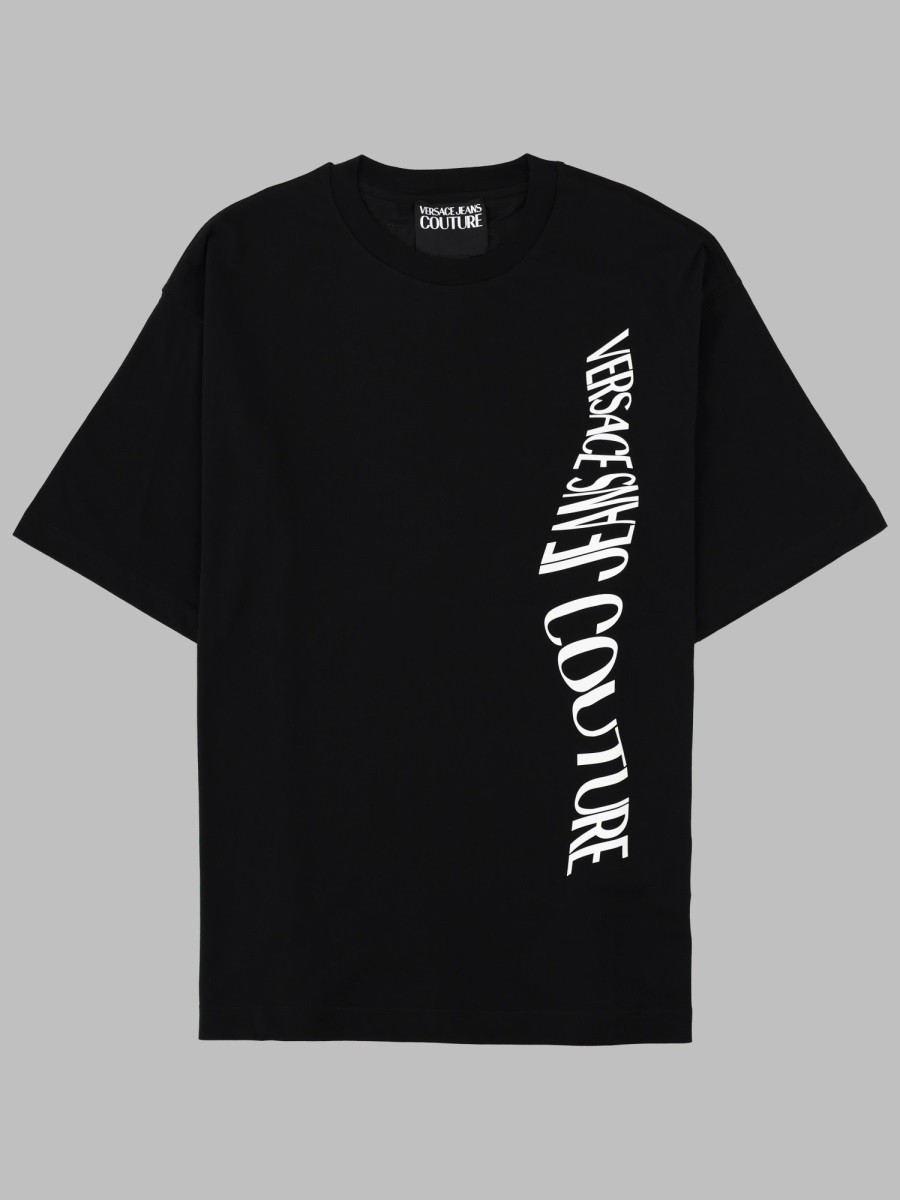 Versace Jeans Couture T-SHIRT CON LOGO "LIQUIFY RUBBER"