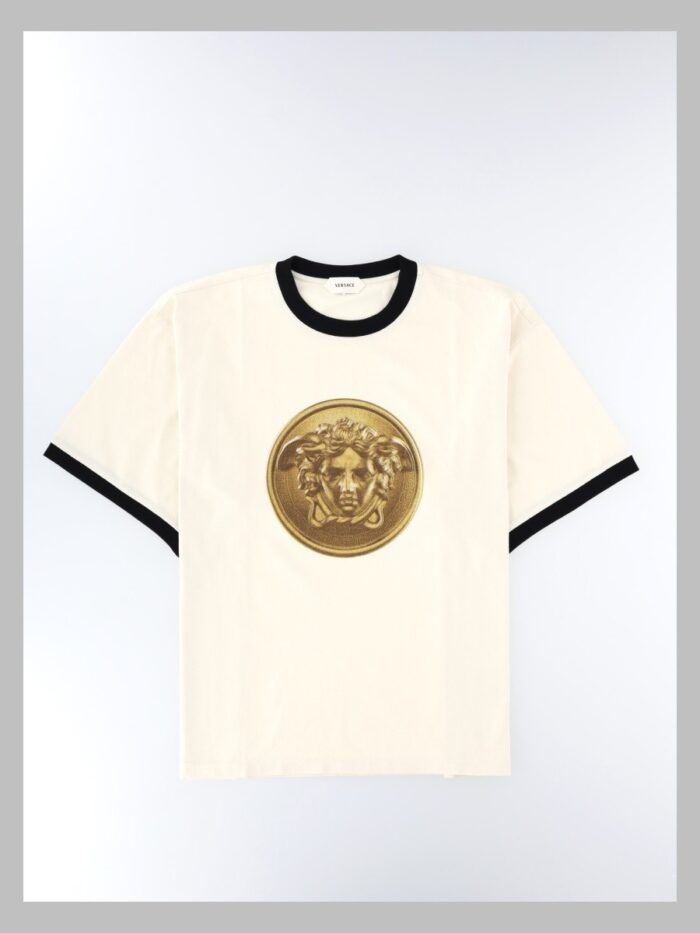 versace t shirt con medusa Versace T-Shirt Con Medusa