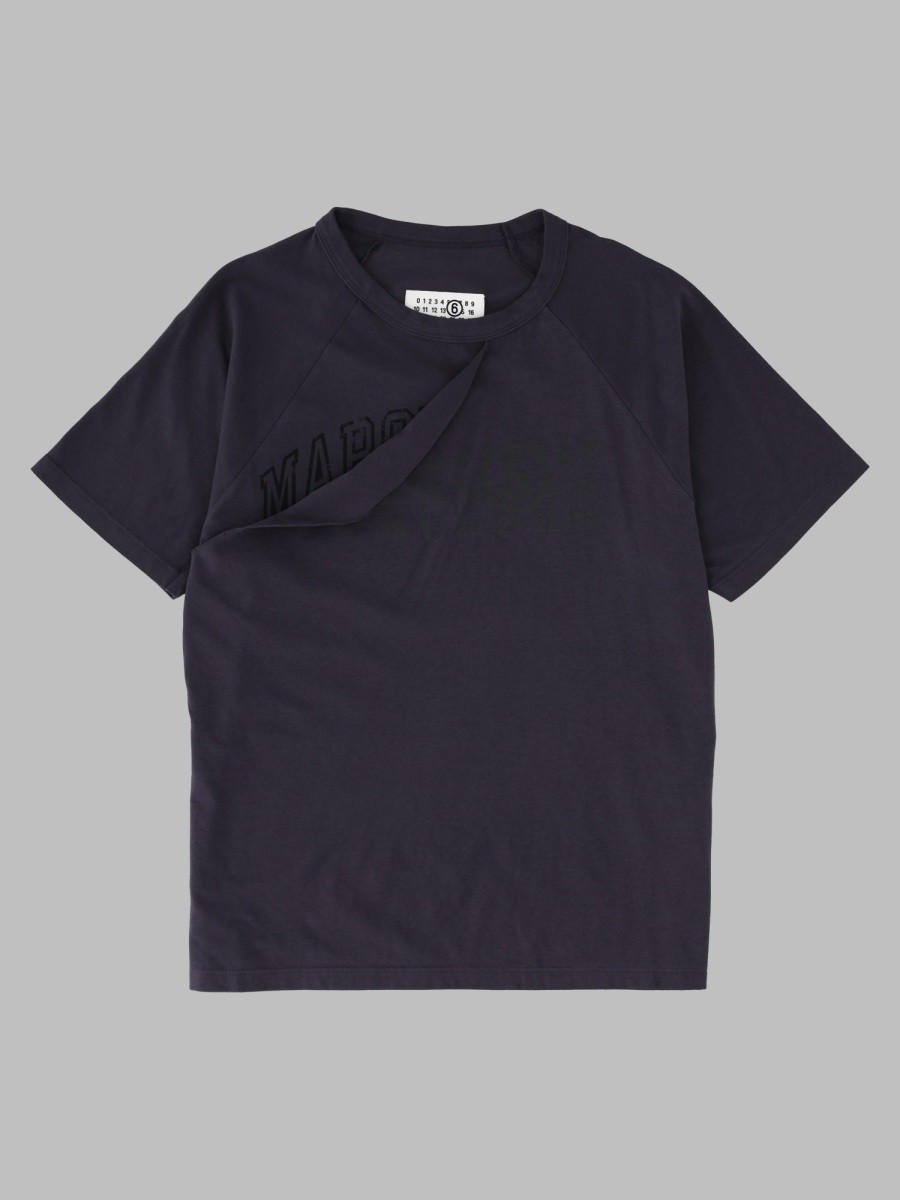 MM6 MAISON MARGIELA T-shirt Con Pannello Frontale