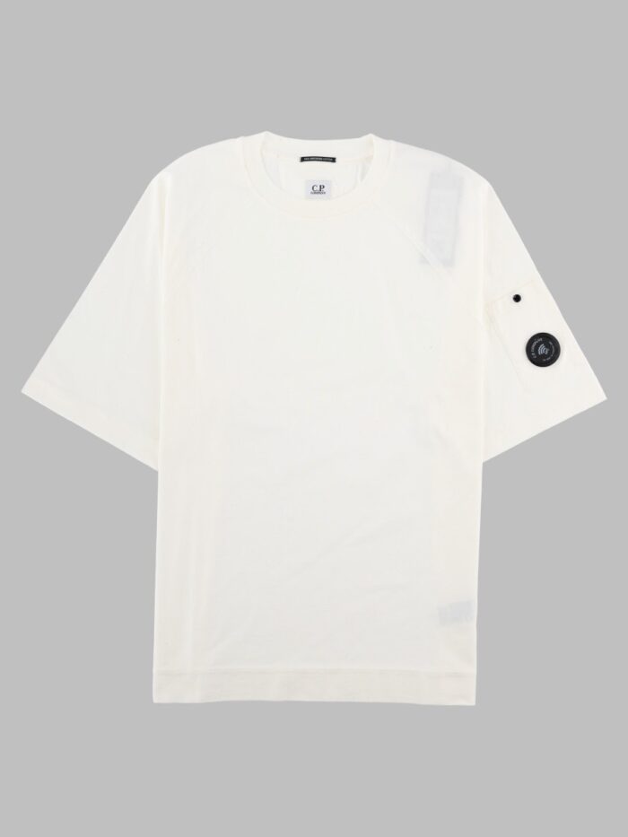 c.p. company t shirt con patch logo C.P. COMPANY T-Shirt Con Patch Logo