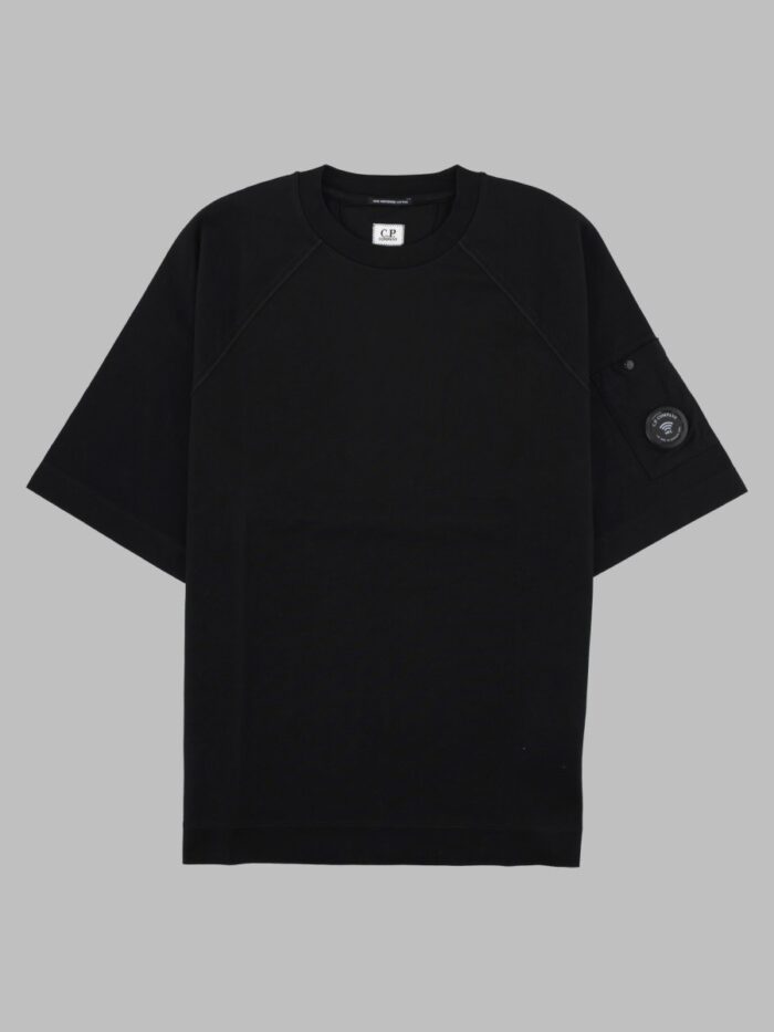 c.p. company t shirt con patch logo C.P. COMPANY T-Shirt Con Patch Logo