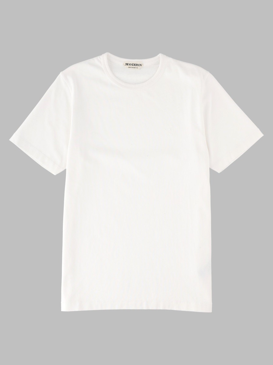 Jw Anderson T-shirt Con Ricamo "anchor"