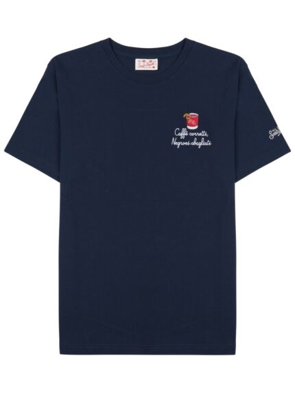 MC2 SAINT BARTH T-SHIRT CON RICAMO