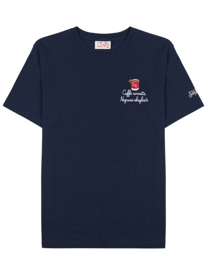 MC2 SAINT BARTH T-SHIRT CON RICAMO