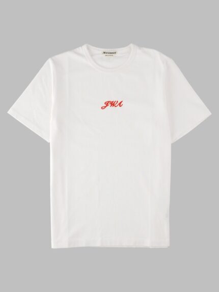 Jw Anderson T-Shirt Con Ricamo "JWA"