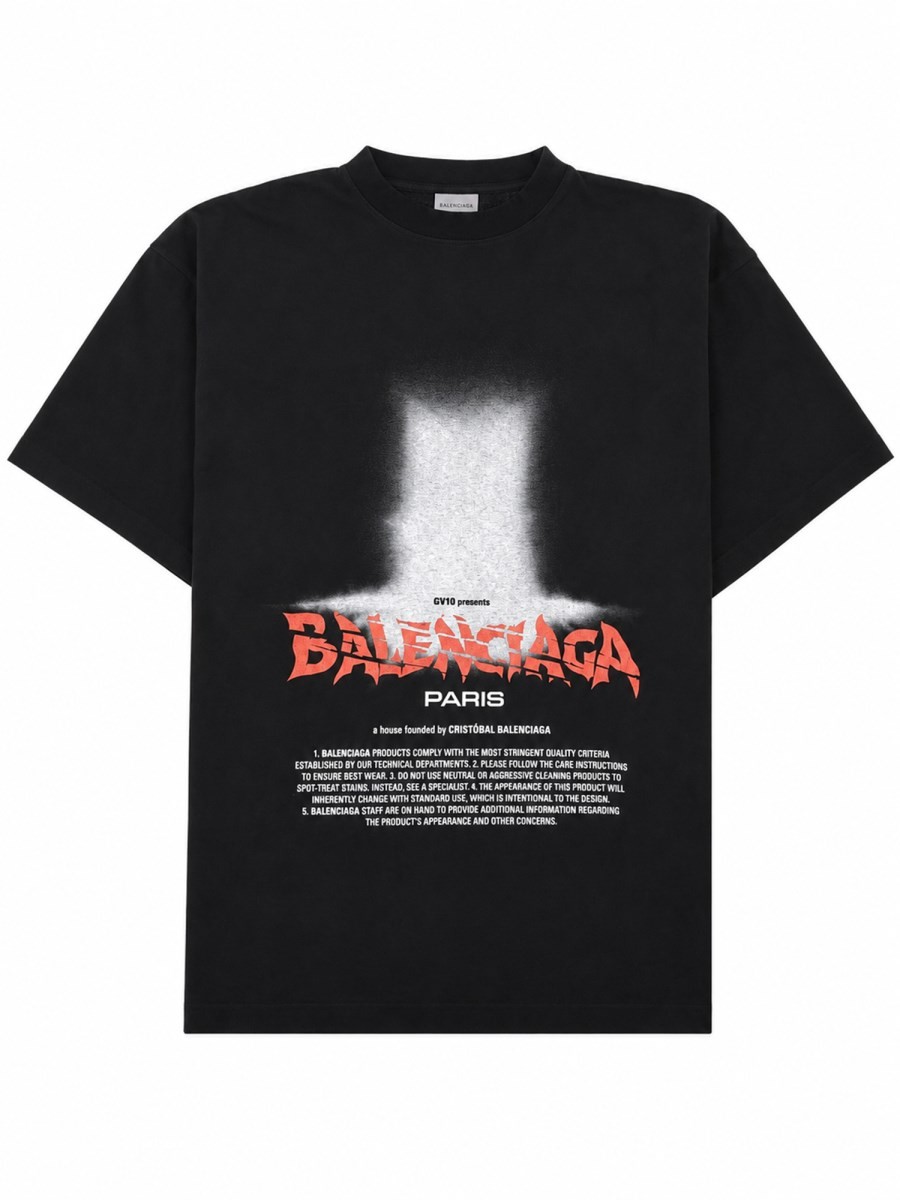 Balenciaga T-SHIRT CON STAMPA