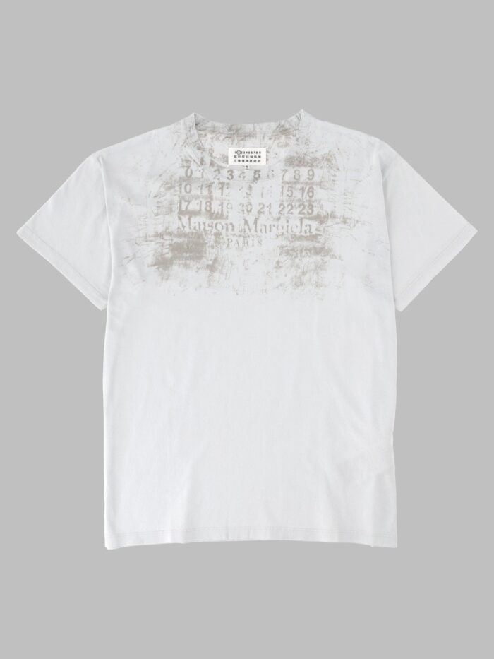 maison margiela t shirt con stampa Maison Margiela T-shirt Con Stampa