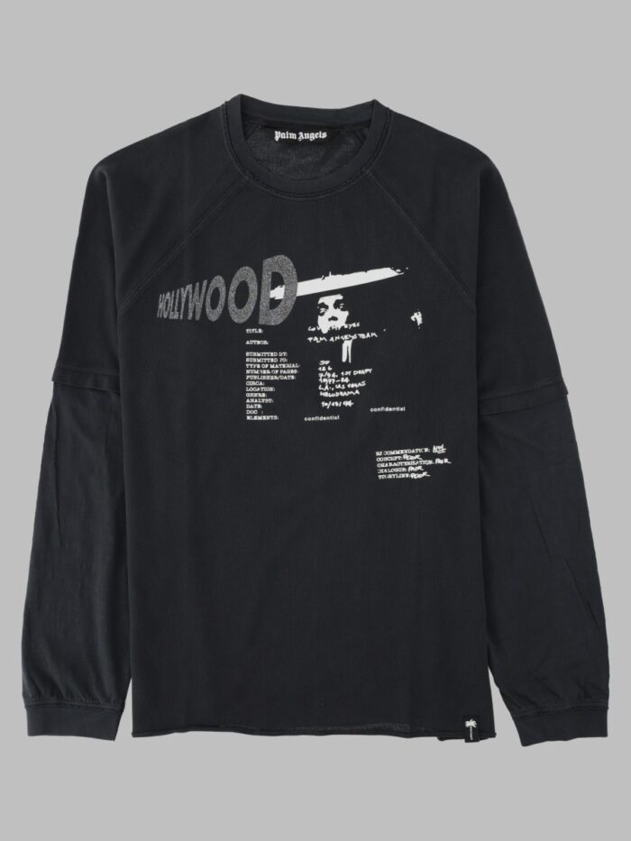 Palm Angels T-Shirt Con Stampa