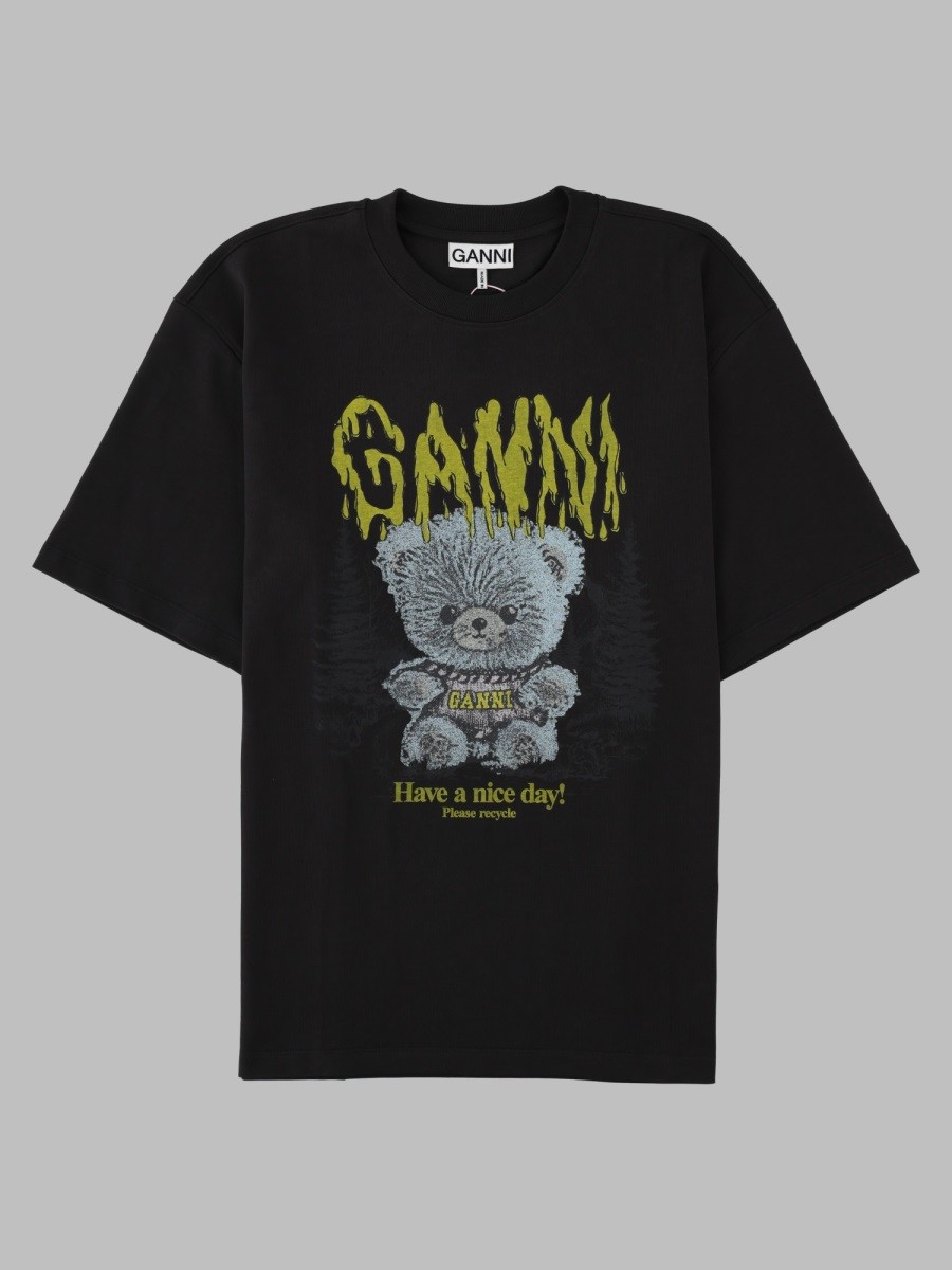 GANNI T-Shirt Con Stampa