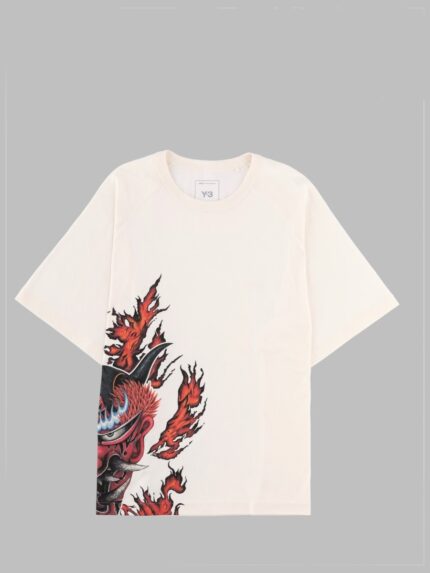 Y - 3 T-SHIRT CON STAMPA