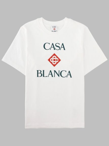 CASABLANCA T-SHIRT CON STAMPA