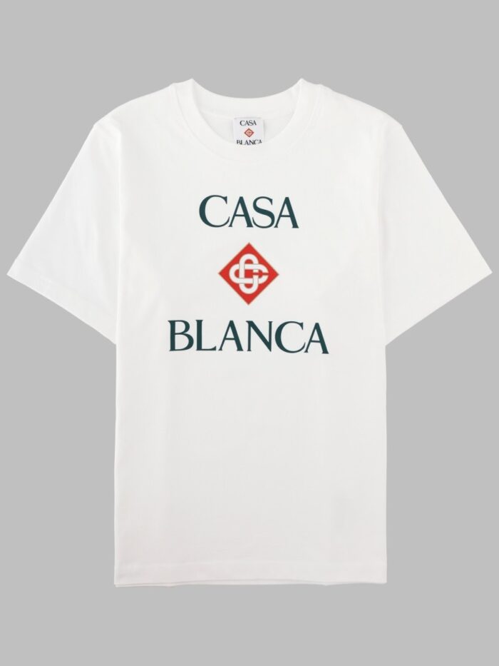CASABLANCA T-SHIRT CON STAMPA