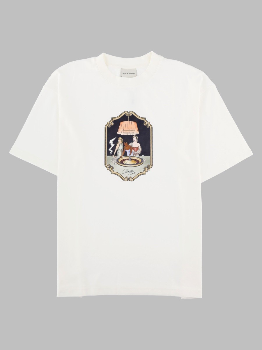 Drole De Monsieur T-Shirt Con Stampa "Casino Scene"