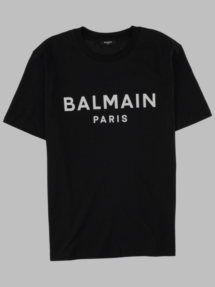 Balmain T-SHIRT CON STAMPA LOGO