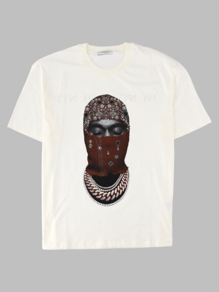 IH NOM UH NIT T-shirt Con Stampa "Mask Jewelry"