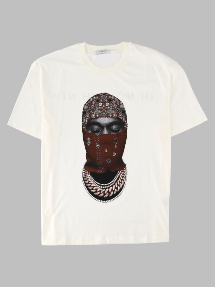 ih nom uh nit t shirt con stampa "mask jewelry" IH NOM UH NIT T-shirt Con Stampa "Mask Jewelry"