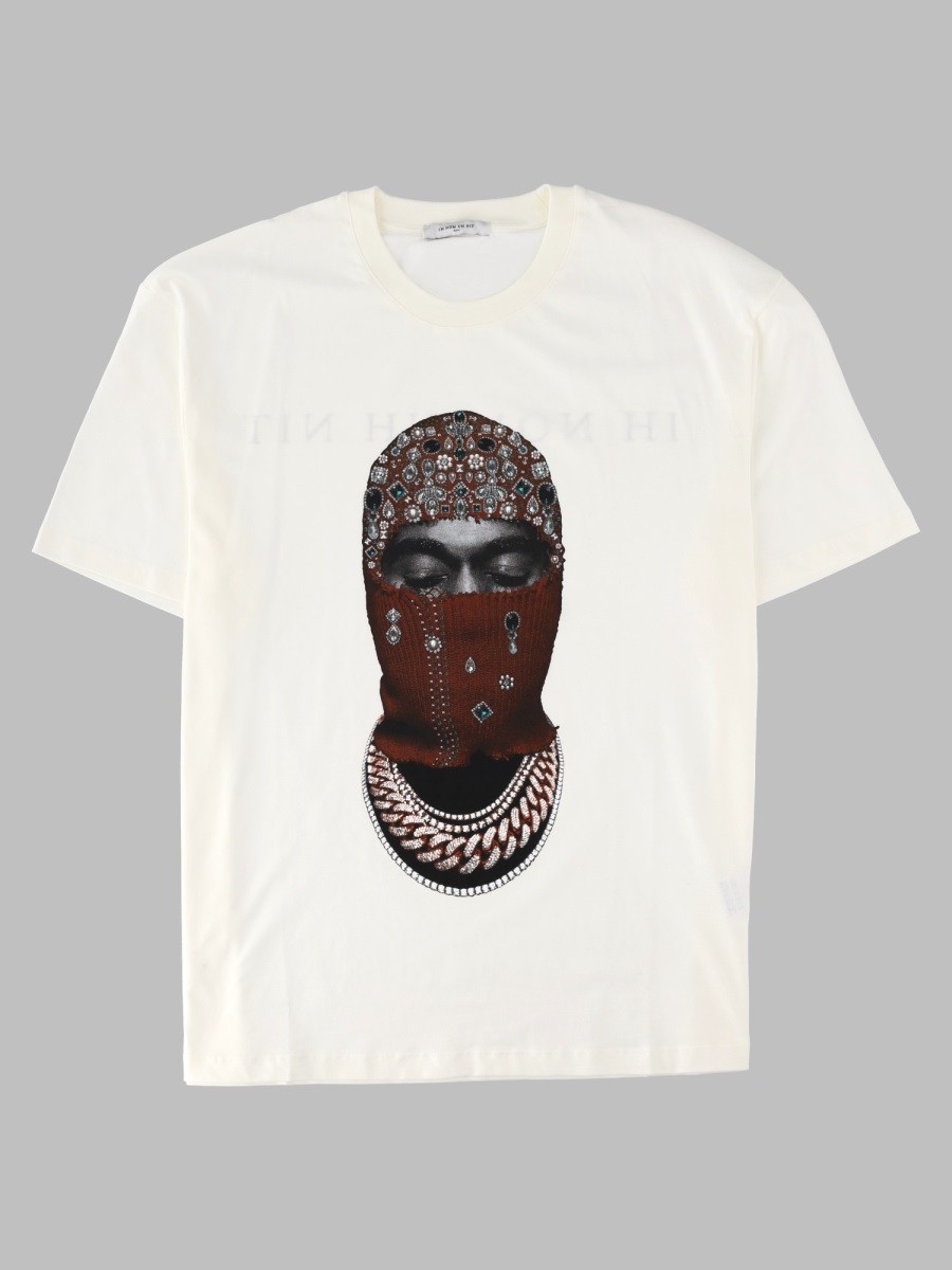 IH NOM UH NIT T-shirt Con Stampa "Mask Jewelry"