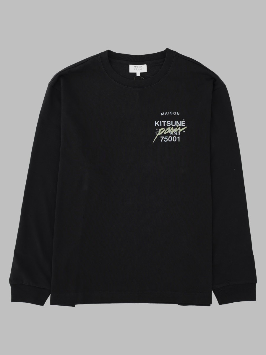 Maison Kitsune T-Shirt Con Stampa "Profile Fox"