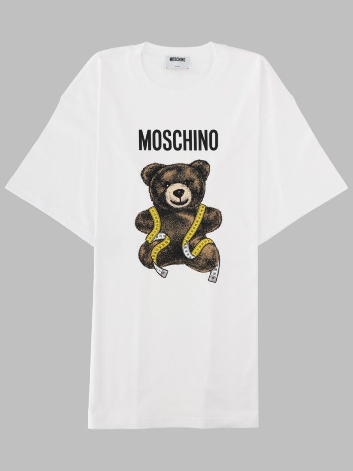 moschino t shirt con stampa "teddy" Moschino T-SHIRT CON STAMPA "TEDDY"