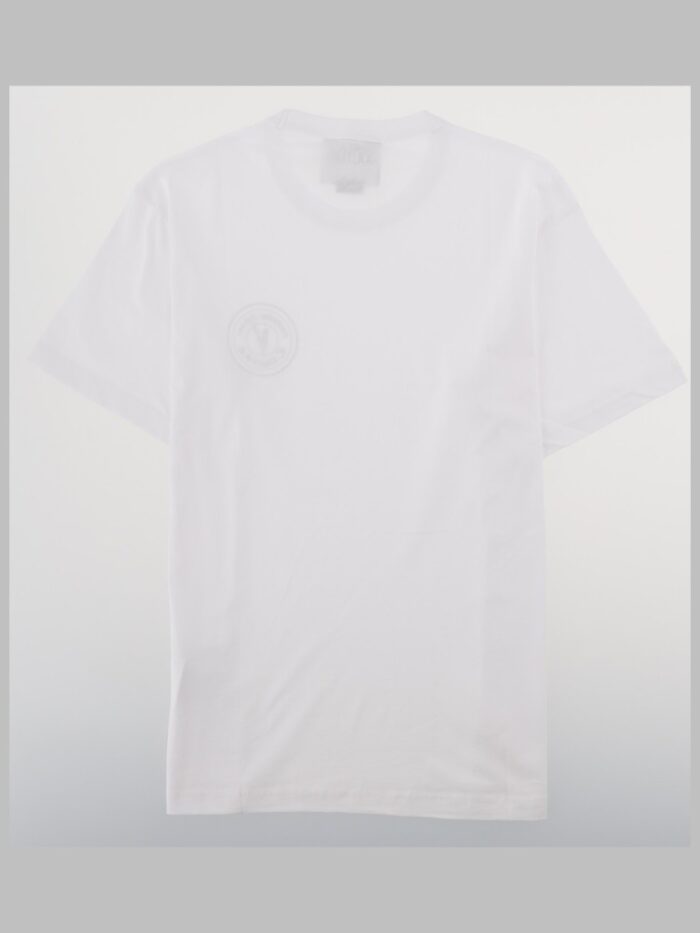 Versace Jeans Couture T-SHIRT CON "V EMBLEM" RICAMATO