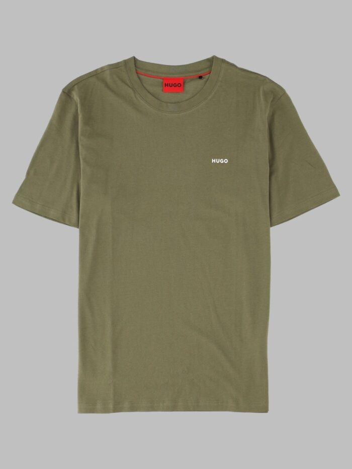 hugo t shirt "dero" con logo Hugo T-Shirt "Dero" Con Logo