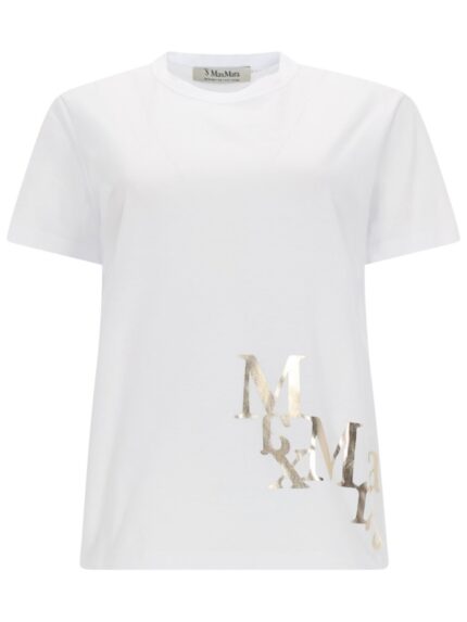 S MAX MARA T-SHIRT "EDILE" CON LOGO