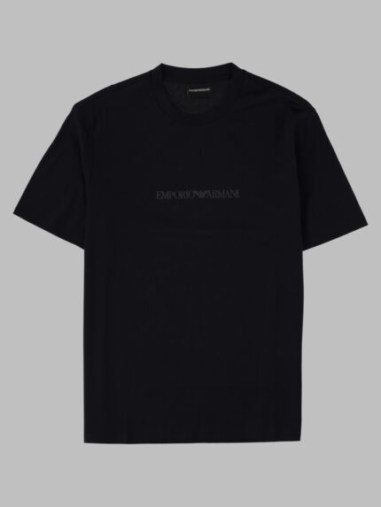 Emporio Armani T-shirt Essential In Jersey Di Cotone Pima