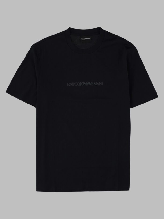 Emporio Armani T-shirt Essential In Jersey Di Cotone Pima