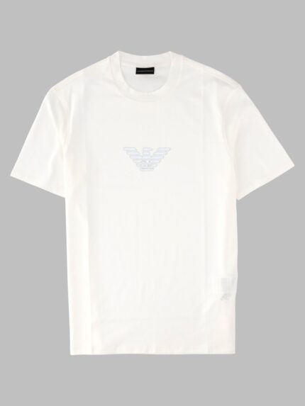 Emporio Armani T-shirt Essential In Jersey Di Cotone Pima