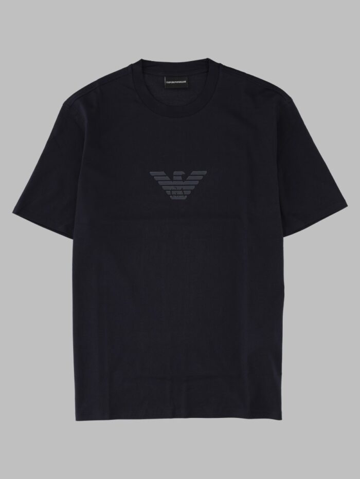 emporio armani t shirt essential in jersey di cotone pima Emporio Armani T-shirt Essential In Jersey Di Cotone Pima